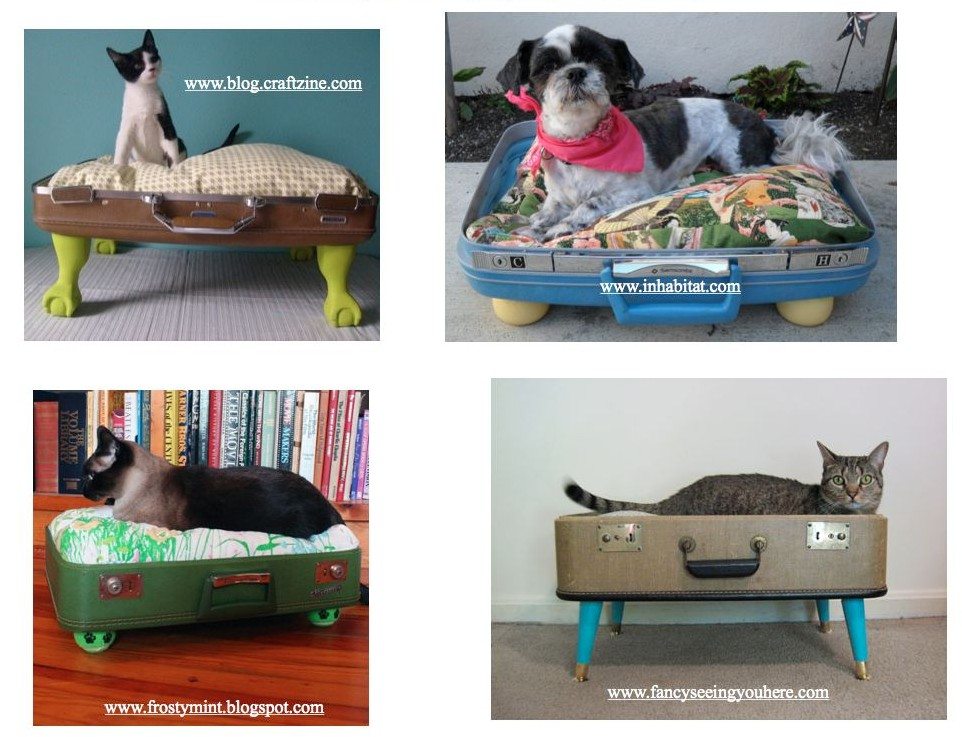 Guest Post DIY pet beds Goodwill Southern Piedmont