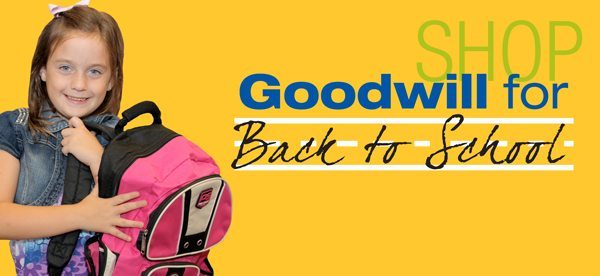 Goodwill back to school