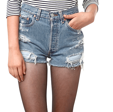 jean shorts