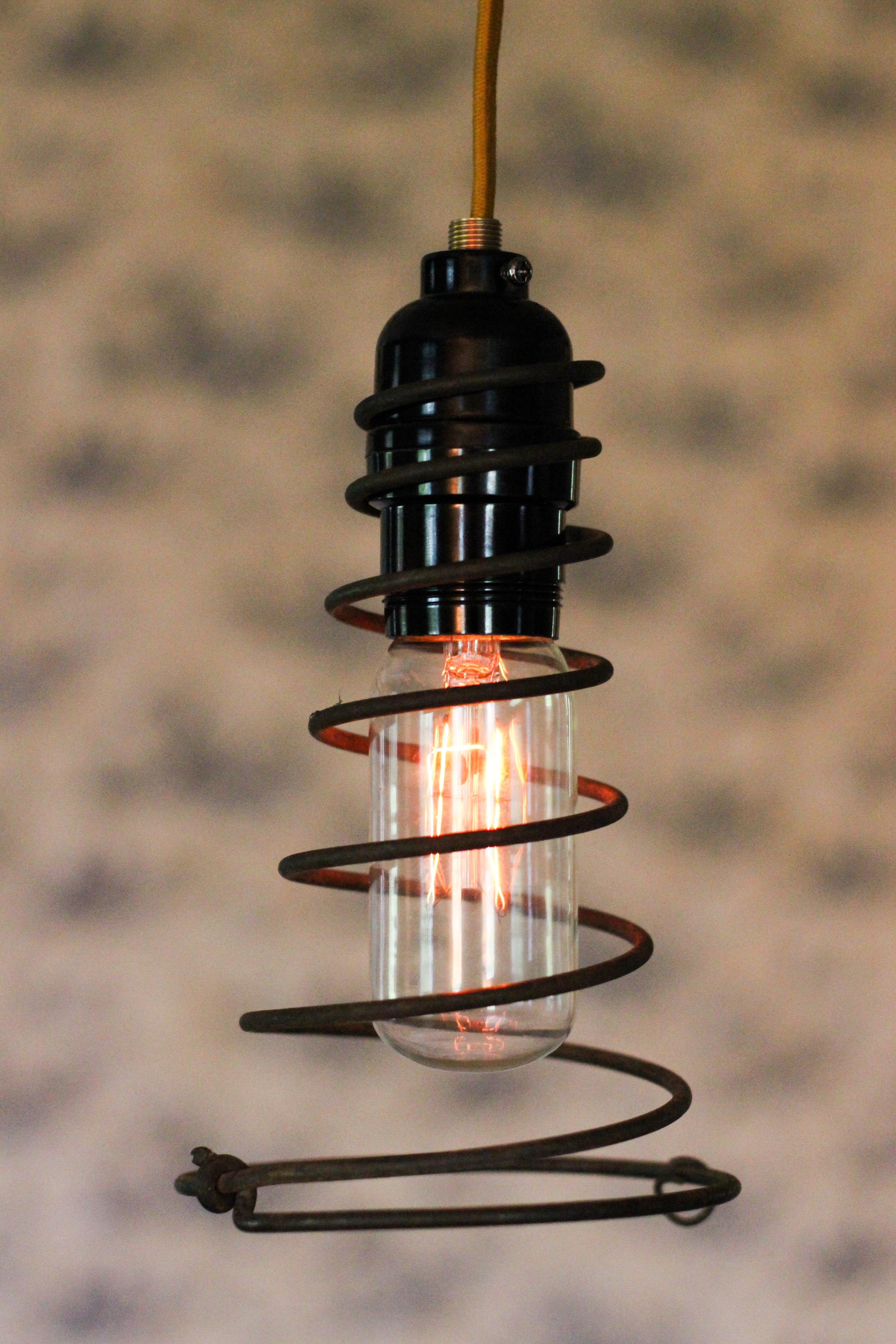 1 Bedspring Pendant Light