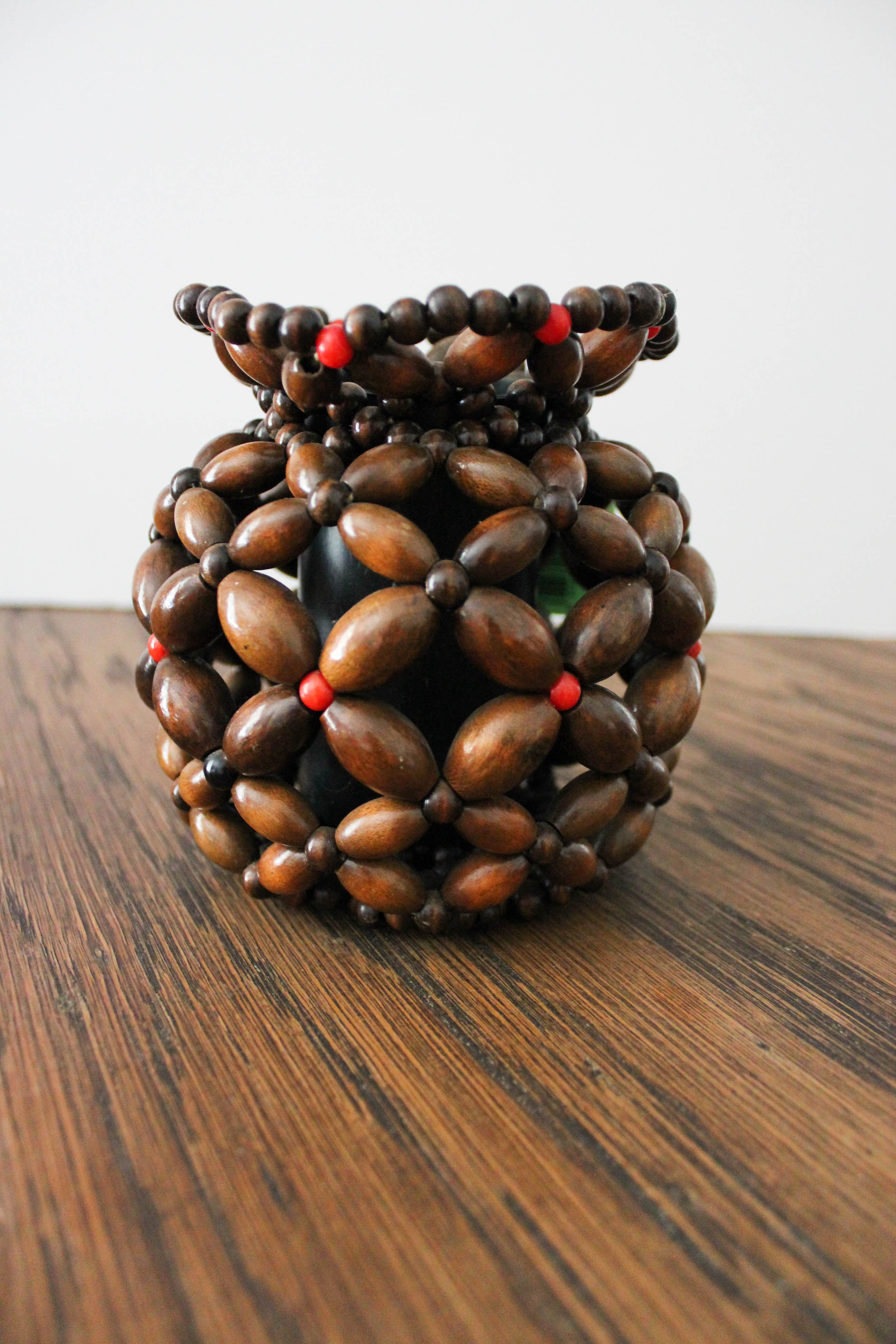 5 Beaded Vase