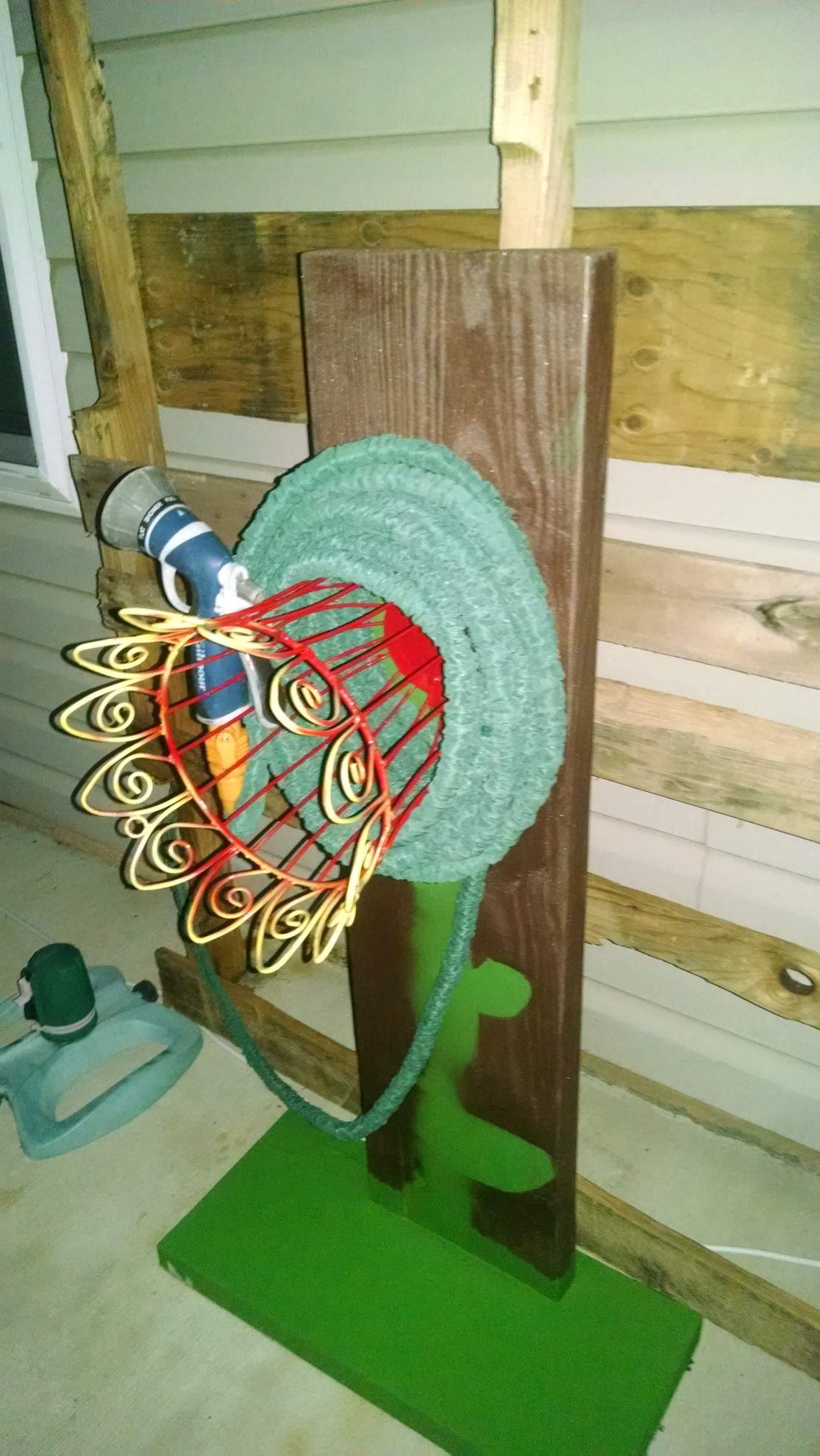 Garden Hose Hanger 8