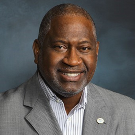 Headshot of Ronnie Bryant, chair of Goodwill's board of directors