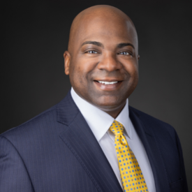 Headshot of Cedric Thomas, board member at Goodwill Industries of the Southern Piedmont