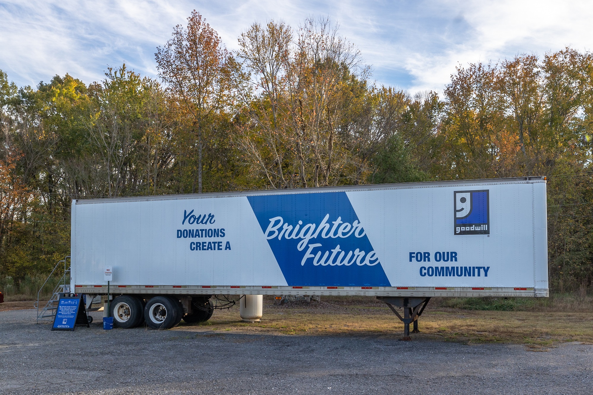 Goodwill's donation drop-off location on Celanese Road in Rock Hill, SC