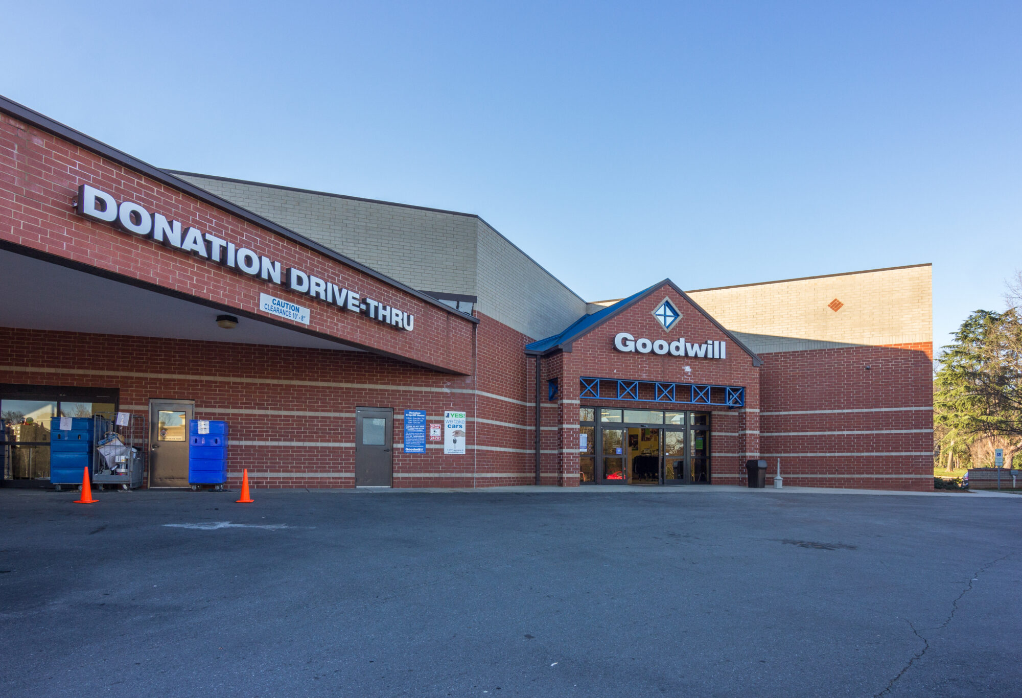 Goodwill store and donation center, Cornelius, NC