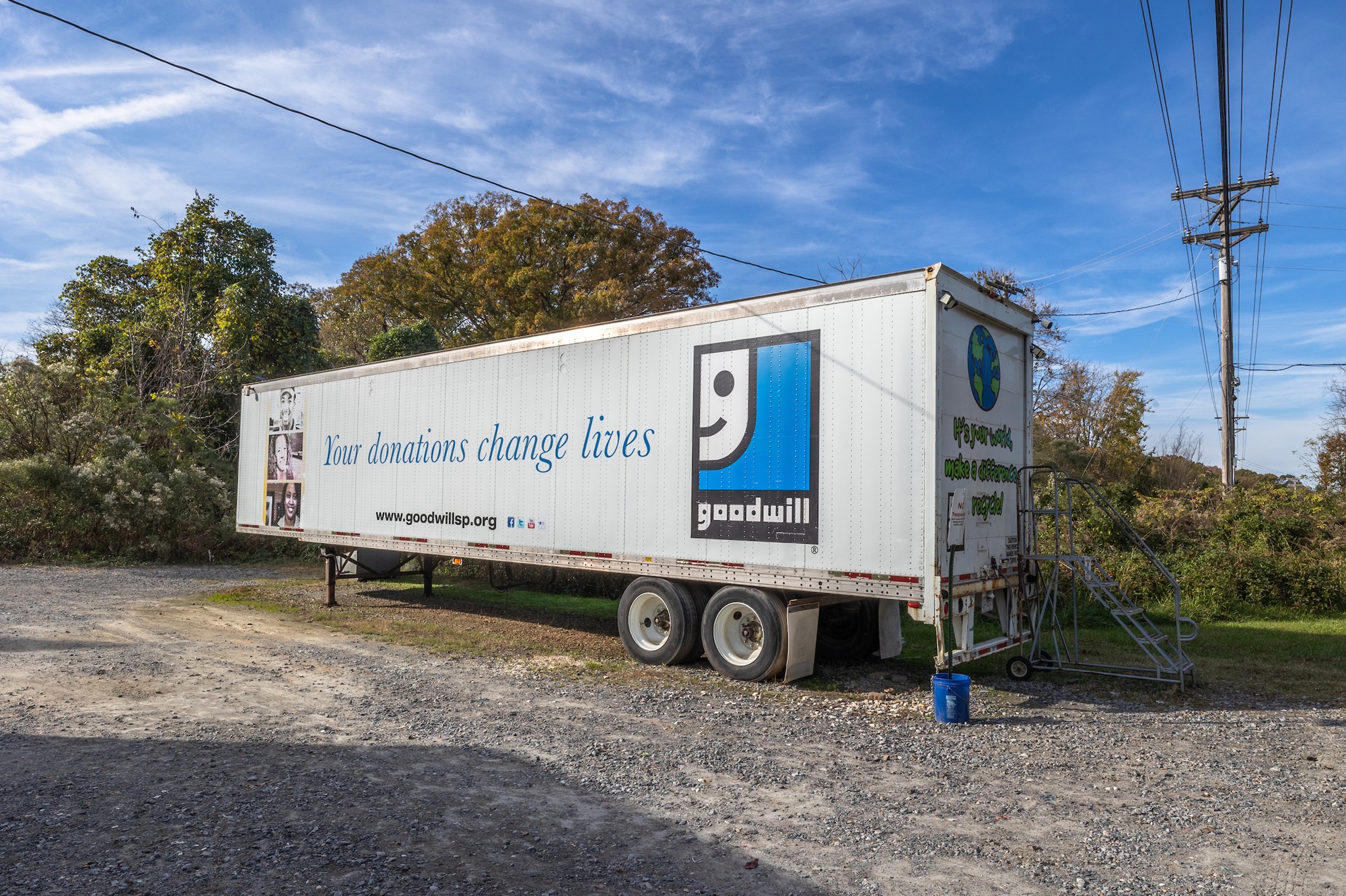 Goodwill's donation drop-off location in Waxhaw, NC