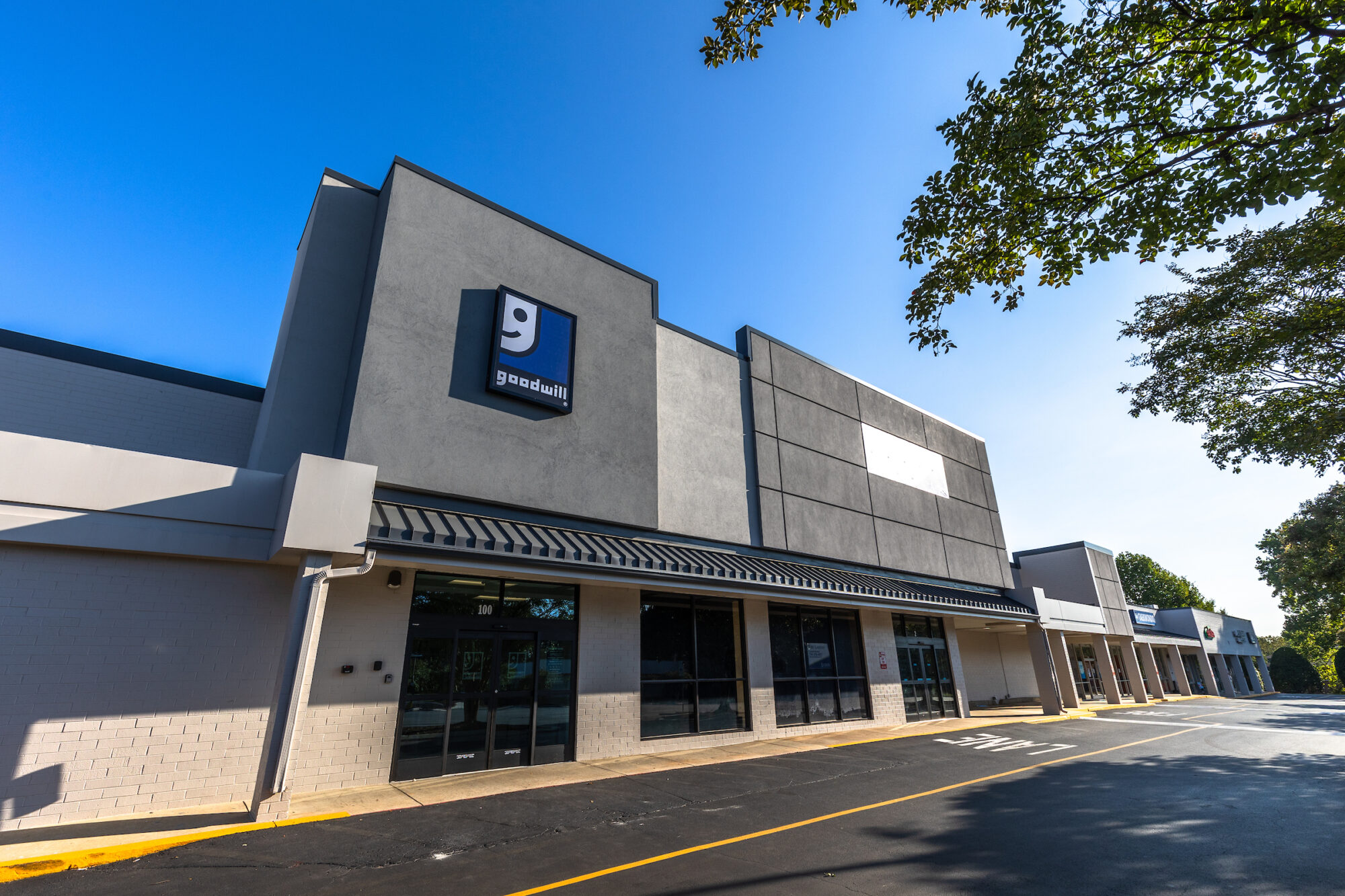 Goodwill retail store and donation center in Belmont, NC.