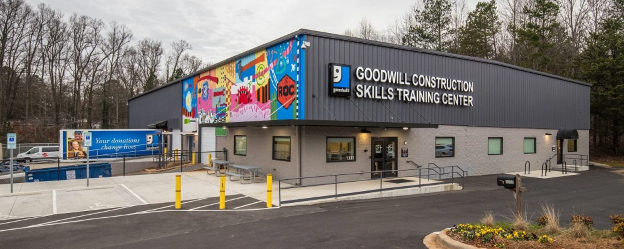 Goodwill's Construction and Trade Skills Training Center in Charlotte, NC.