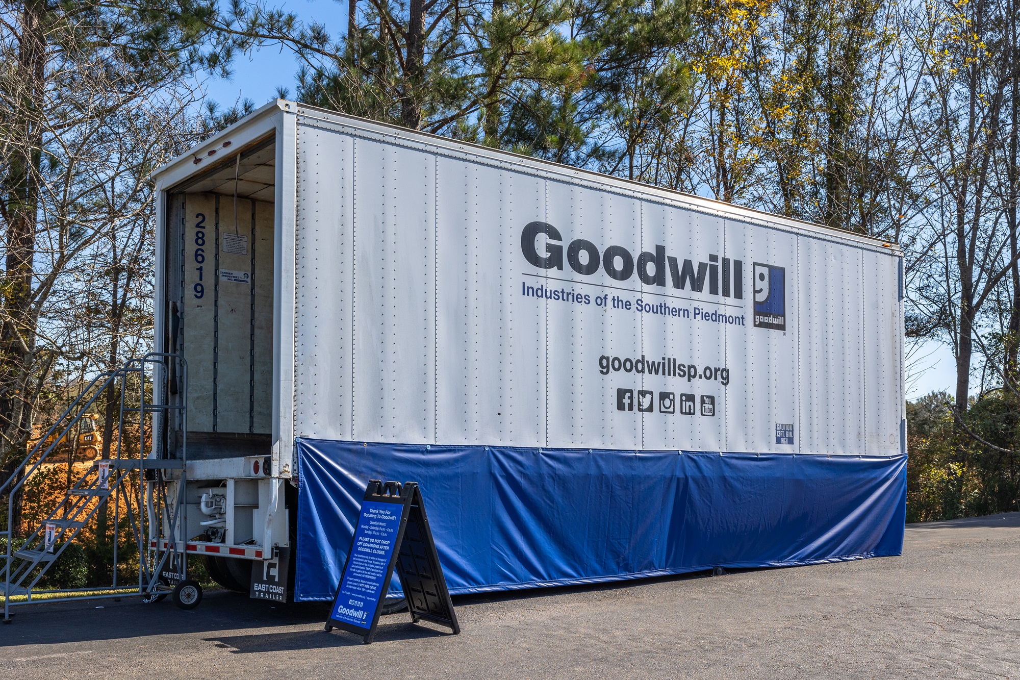 Goodwill's donation drop-off location on Heckle Blvd. in Rock Hill, SC