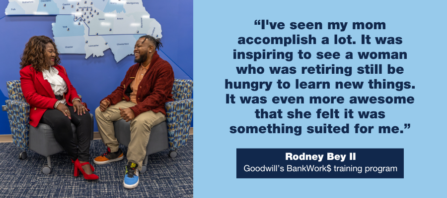 Cynthia Bey and Rodney Bey II