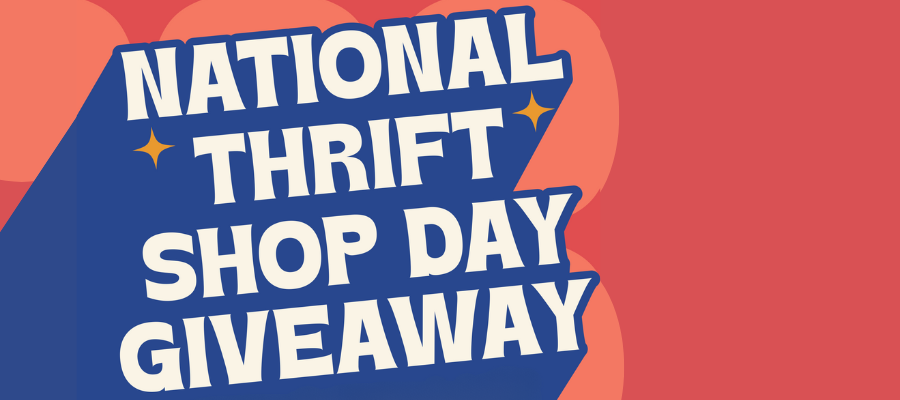 National Thrift Shop Day giveaway header image
