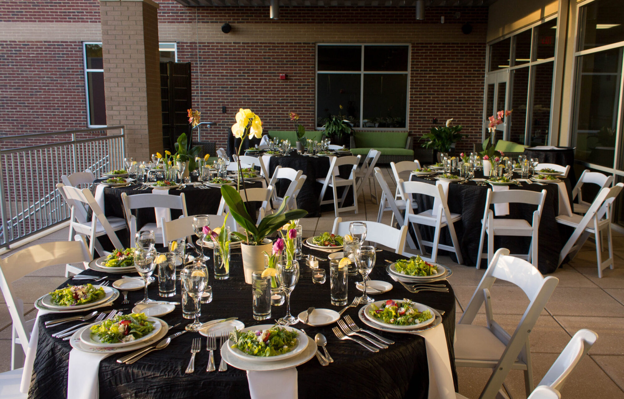 The terrace at the Goodwill Opportunity Campus - Event space rental