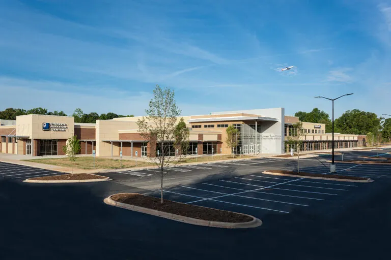 Exterior of the Goodwill Opportunity Campus building in Charlotte, NC